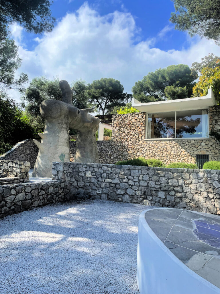 Exterior of the Fondation Maeght