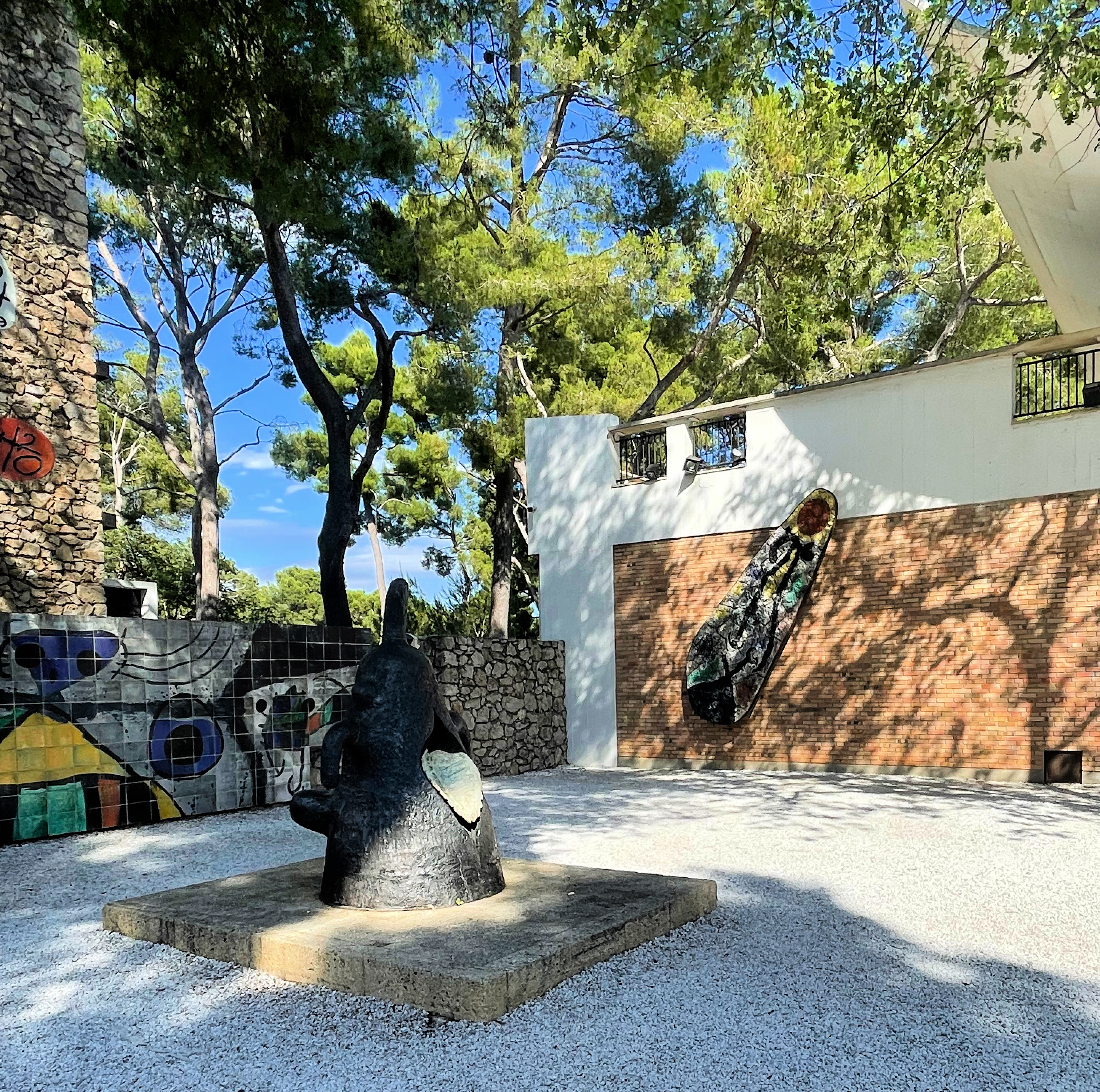 Exterior of the Fondation Maeght