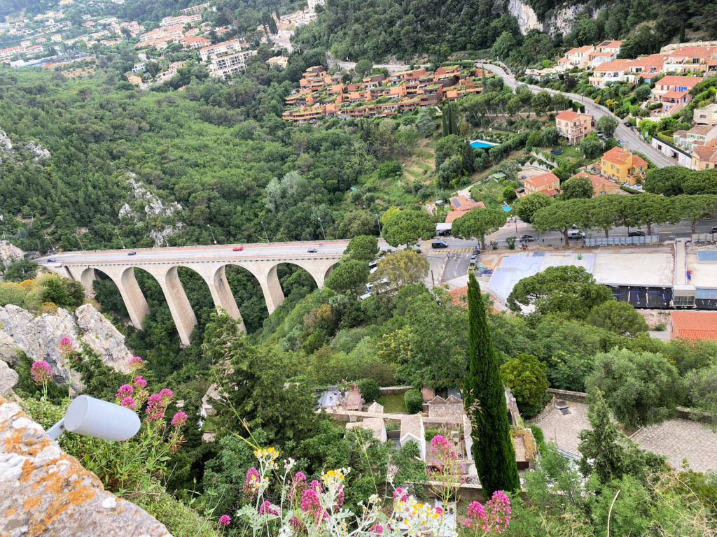 View from the other side of Èze, France