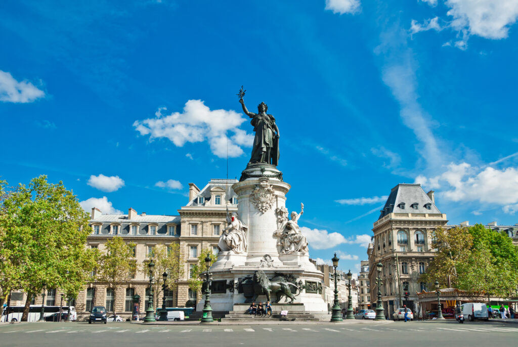 Place de la Republique, Paris, France