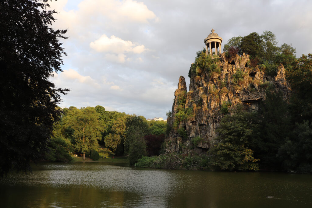 Parc des Buttes-Chaumont in Paris, France