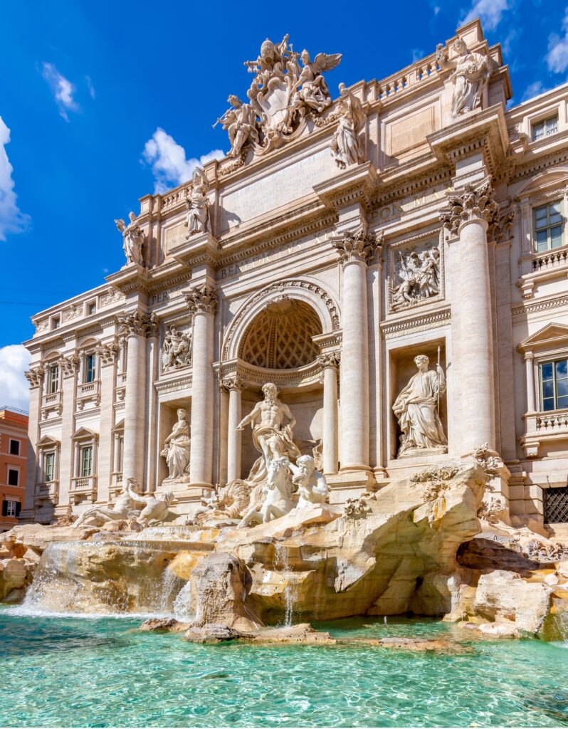 The Trevi Fountain, Rome, Italy