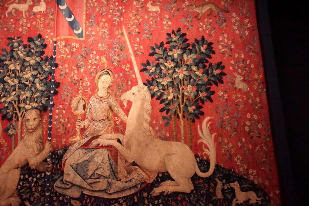 Lady and the Unicorn Tapestry at the Musée Cluny