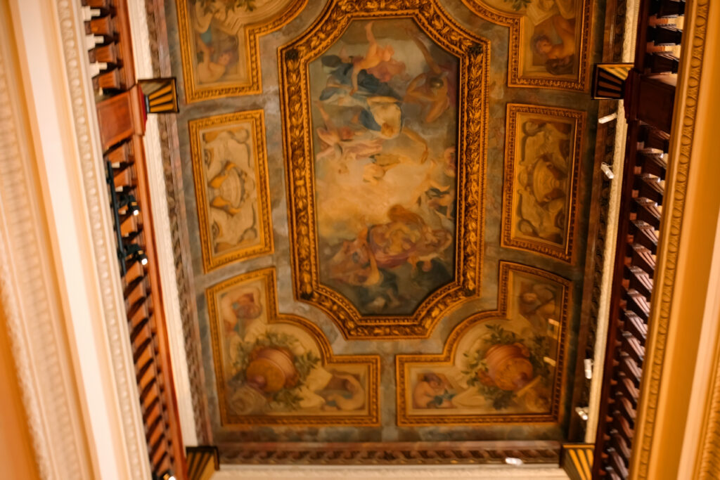 Ceiling of the Musée Jacquemart André